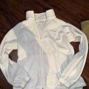 Columbia Soft Ivory Fleece Jacket